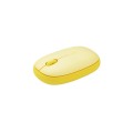 Raton Inalambrico Rapoo M660 Amarillo / Dual BT 5.0 + RF 2.4Ghz / 1.300 Dpi / 3 Botones / USB 3.0 / Multimodo / 14382