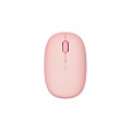 Raton Inalambrico Rapoo M660 Rosa / Dual BT 5.0 + RF 2.4Ghz / 1.300 Dpi / 3 Botones / USB 3.0 / Multimodo / 14380