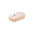 Raton Inalambrico Rapoo M660 Beige / Dual BT 5.0 + RF 2.4Ghz / 1.300 Dpi / 3 Botones / USB 3.0 / Multimodo / 14383