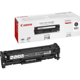 ÷ Tóner original canon crg-718bk negro 3.400 páginas