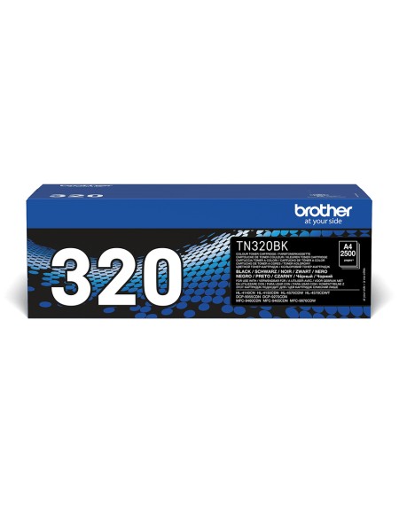 ÷ Tóner original brother tn320bk negro 2.500 páginas