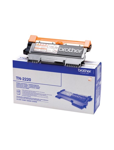 ÷ Tóner original brother tn2220 negro 2.600 páginas