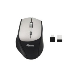 ÷ Mouse equip wireless 245115 usb-c / usb-a 6 botones 240 dpi