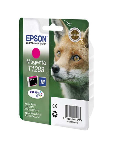 ÷ Tinta original epson t1283 magenta c13t12834011 3.5ml