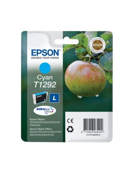 ÷ Tinta original epson t1292 cian c13t12924011 7ml