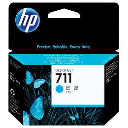 ÷ Tinta original hp n711 cian cz130a 80ml