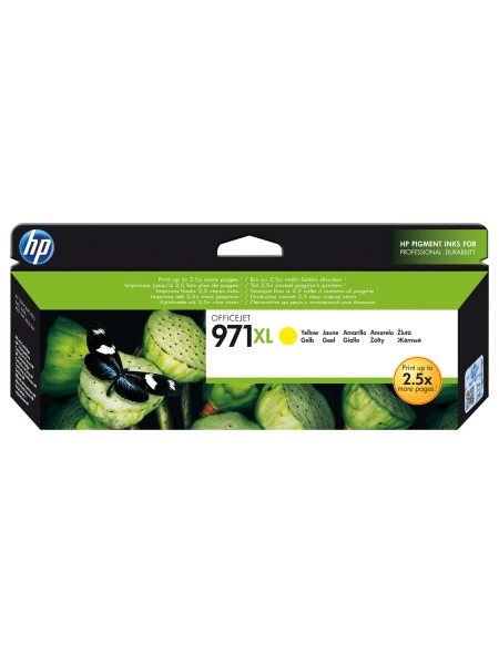 ÷ Tinta original hp n971xl amarillo cn628ae 83ml