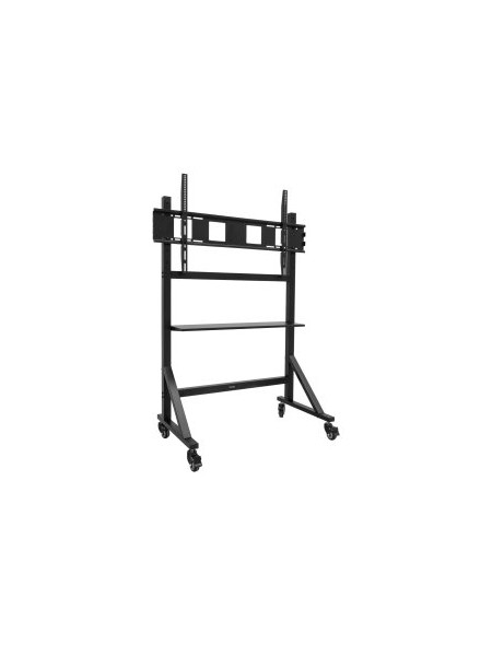 ÷ Soporte de suelo con ruedas tooq fs20105m-b 60-105