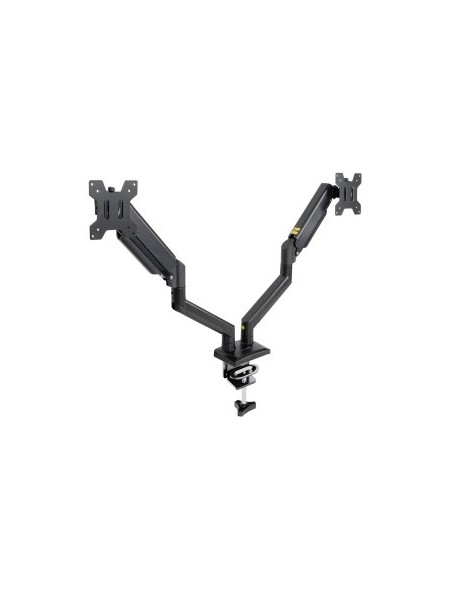 ÷ Soporte de mesa tooq db1434tnr-b 2 pantallas 13