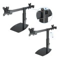 ÷ Soporte de mesa tooq db1727tn-b 2 pantalla 17