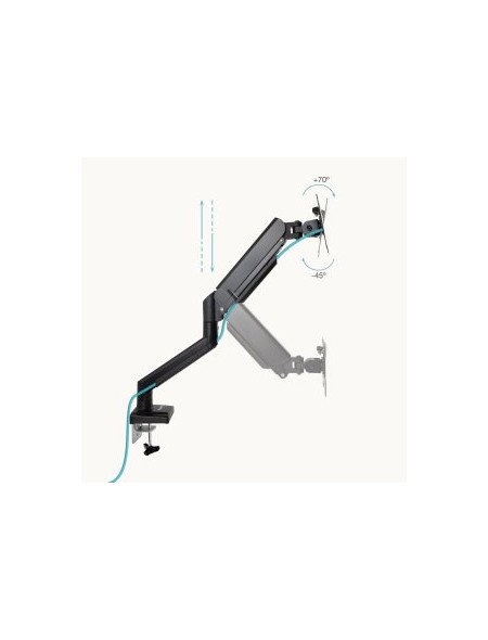 ÷ Soporte de mesa gas tooq lp1334tnr-b 1 pantalla 13