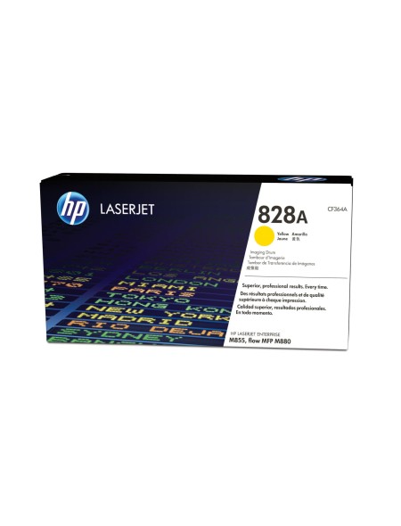 ÷ Tambor original hp cf364a amarillo 828a 30.000 páginas