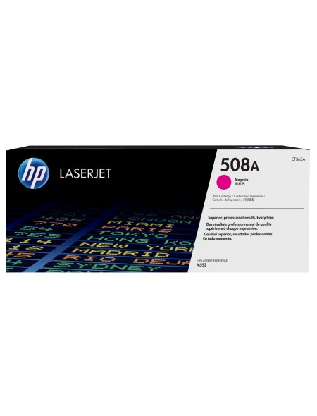 ÷ Tóner original hp cf363a magenta 508a 5.000 páginas