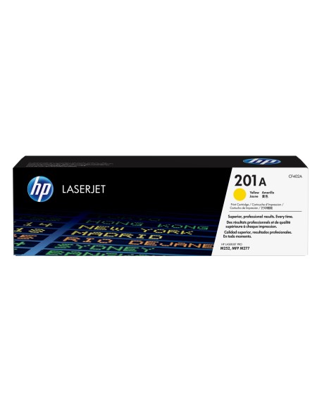 ÷ Tóner original hp cf402a amarillo 201a 1.330 páginas