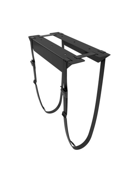 ÷ Aisens - soporte para cpu debajo de escritorio con correa, negro