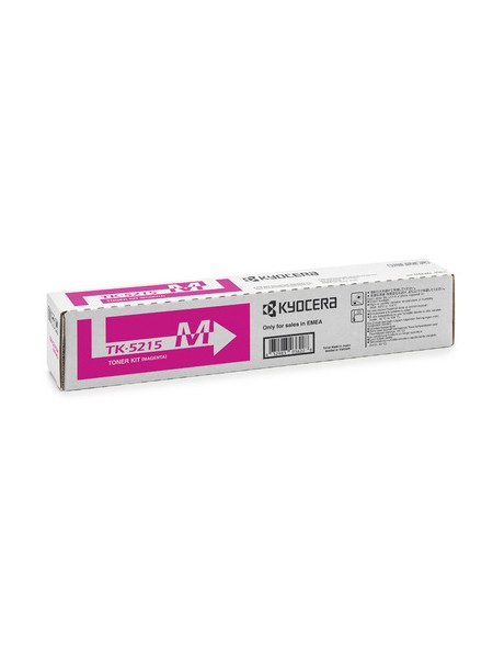 ÷ Tóner original kyocera tk-5215m magenta 15.000 páginas