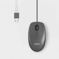 ÷ Mouse logitech m100 negro usb p/n:910-006652