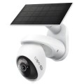 ÷ Camara exterior ip wifi tp-link tapo c660 4k 8mp panel solar ip65 v. nocturna color 360 ia