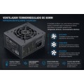 ÷ Fuente alimentacion sfx coolbox basic black 550 550w ventilador 8cm color negro