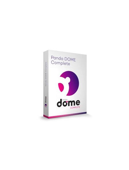 ÷ Panda dome complete 1 a?o licencias ilimitadas box
