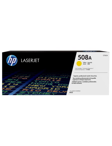 ÷ Tóner original hp cf362a amarillo 508a 5.000 páginas