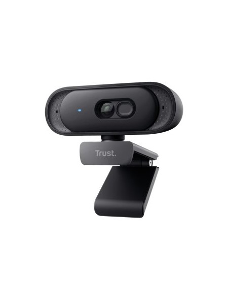 ÷ Webcam trust tomar 2k qhd 2560x1440 30fps fov 76 grados privacidad usb-a usb-c negro