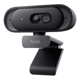 ÷ Webcam trust tomar 2k qhd 2560x1440 30fps fov 76 grados privacidad usb-a usb-c negro