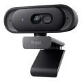 ÷ Webcam trust tomar 2k qhd 2560x1440 30fps fov 76 grados privacidad usb-a usb-c negro