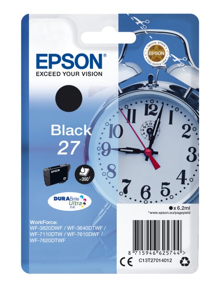 ÷ Tinta original epson t2701 negro c13t27014012 6.2ml