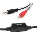 Auriculares con Microfono Conceptronic Polona 02b / estereo / Jack 3.5mm / VoIp / negro / Caja Rota