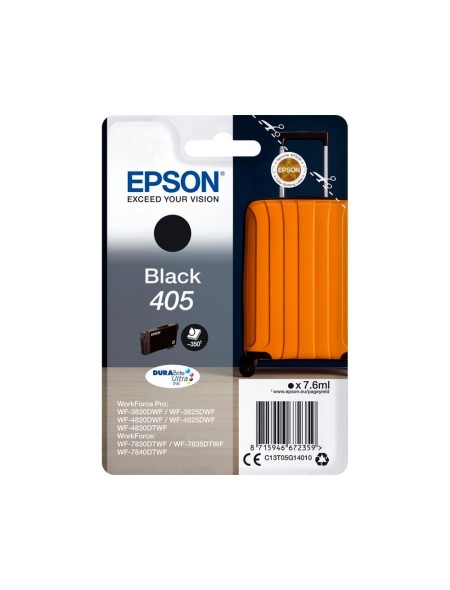 ÷ Singlepack black 405 durabrite ultra ink