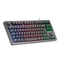 Teclado Gaming TKL MK023 Mars Gaming / Teclas H-MECH / FRGB LED / Anti-Ghosting / PS4-PS5-XBOX / Negro