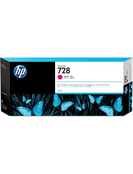 ÷ Tinta original hp n728 magenta f9k16a 300ml