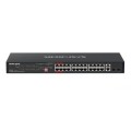 ÷ Switch poe+ no gestionable mercusys ms128gp 28p 28xrj45 1gb 24xpoe+ 2xsfp gb 295w 250m
