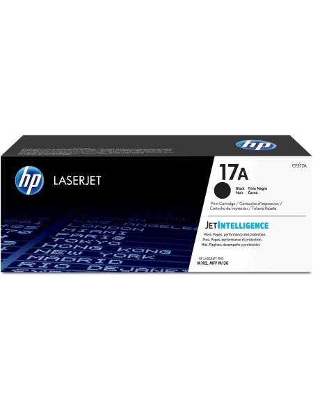 ÷ Tóner original hp cf217a negro 17a 1.600 páginas