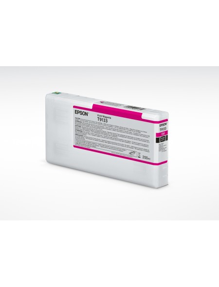 ÷ Tinta original epson t9133 magenta vivo c13t913300 200ml