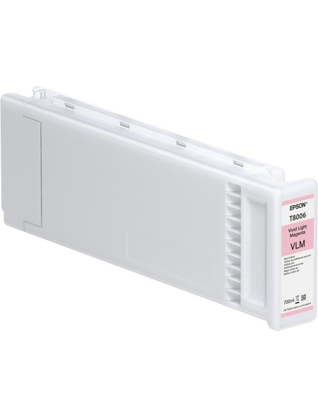 ÷ Tinta original epson t8006 magenta claro vivo c13t800600 700ml