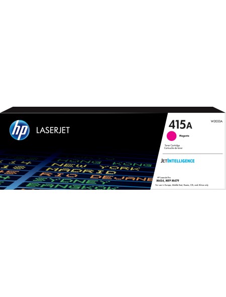 ÷ Tóner original hp w2033a 415a magenta 2.100 páginas