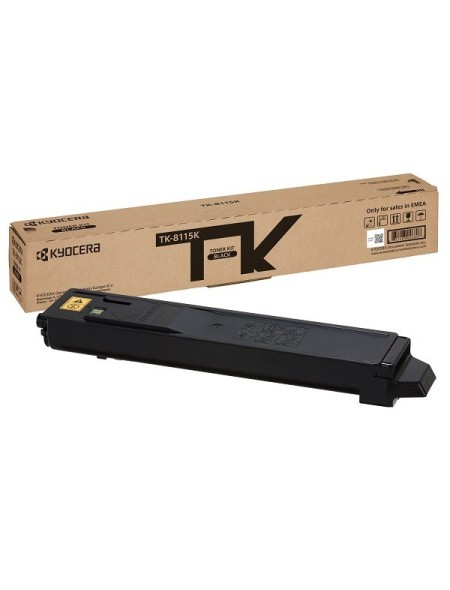 ÷ Tóner original kyocera tk-8115k negro 12.000 páginas