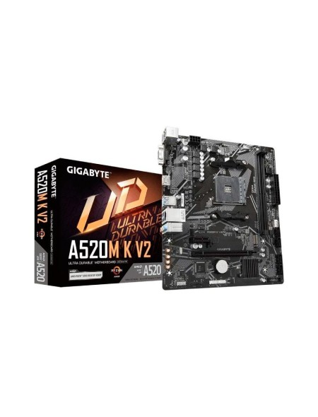 Placa base Gigabyte A520M K V2 DDR4 Socket AM4 / 1x HDMI / 1x VGA / A520M K V2
