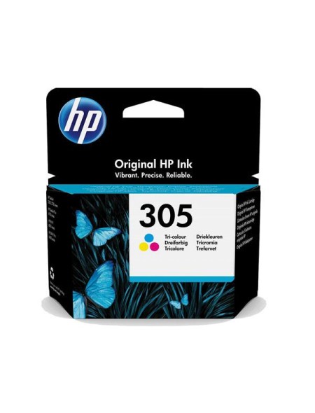 Tinta Original Hp n305 Color 3ym60ae / Caja rota