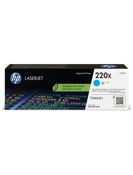 ÷ Tóner original hp w2201x 220x cian 5.500 páginas
