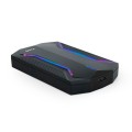 Caja externa Gaming 2.5 USB 3.0/3.1 Gen 1 / Sata / Tooq / 9.5mm / Leds Multicolor / TQE-2599RGB