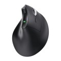 ÷ Mouse trust vyran wireless ergo 2400dpi 7 botones hyperscroll multidevice recargable usb-c negro