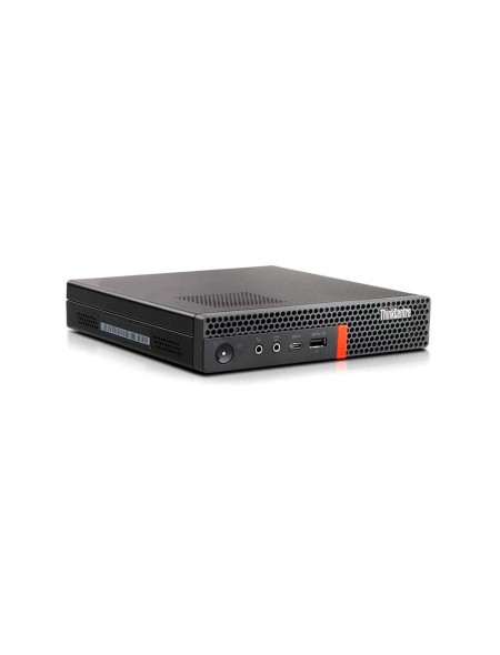 Ordenador Reacondicionado MINI LENOVO M920X / i5-8th / 8GB / 256Gb M.2 / Windows 11 Pro / Negro / Grado A / Sin cable trébol
