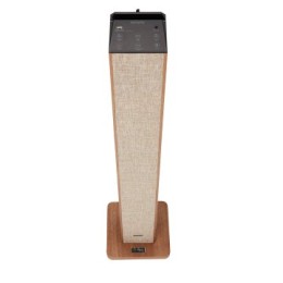 ÷ Altavoz torre aiwa tsbt-270 madera bluetooth 5.0 tws salida 50w rms puerto usb y jack 3.5mm