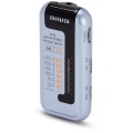 ÷ Radio analogica mini aiwa r-22sl am/fm hyperbass color silver