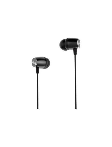 ÷ Auricular intrauditivo aiwa estm-30bk black 3,5mm dreiver neodimio 10mm dinamico micro incorporado