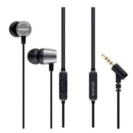 ÷ Auricular intrauditivo aiwa estm-30sl plata 3,5mm dreiver neodimio 10mm dinamico micro incorporado