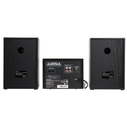 ÷ Micro cadena de musica aiwa msbtu-300 bluetooth 4.2 reproductor de cd / usb radio fm 2 altavoces 10+